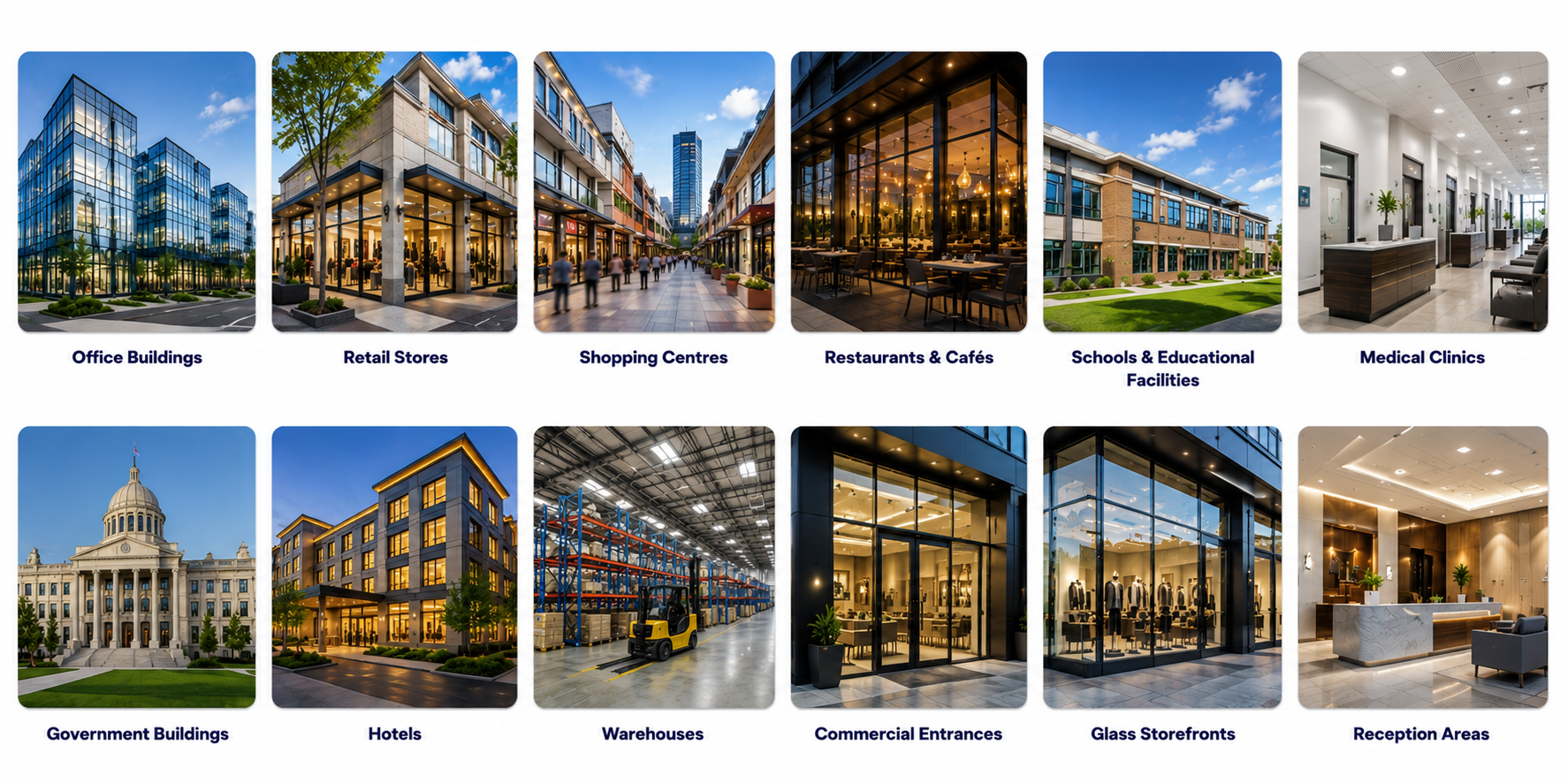 commercial security window film